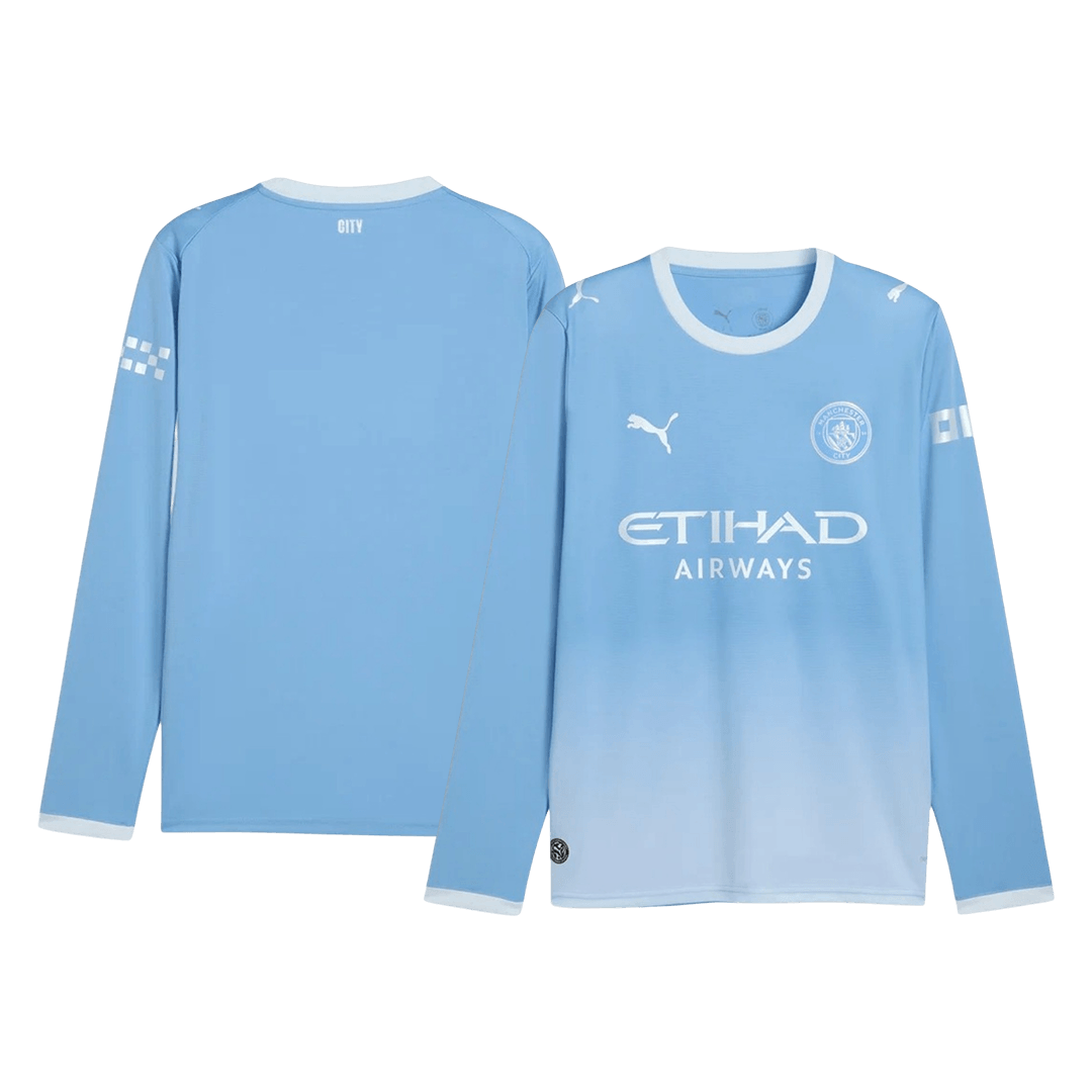 Manchester City Home Long Sleeve Jersey 2026/27