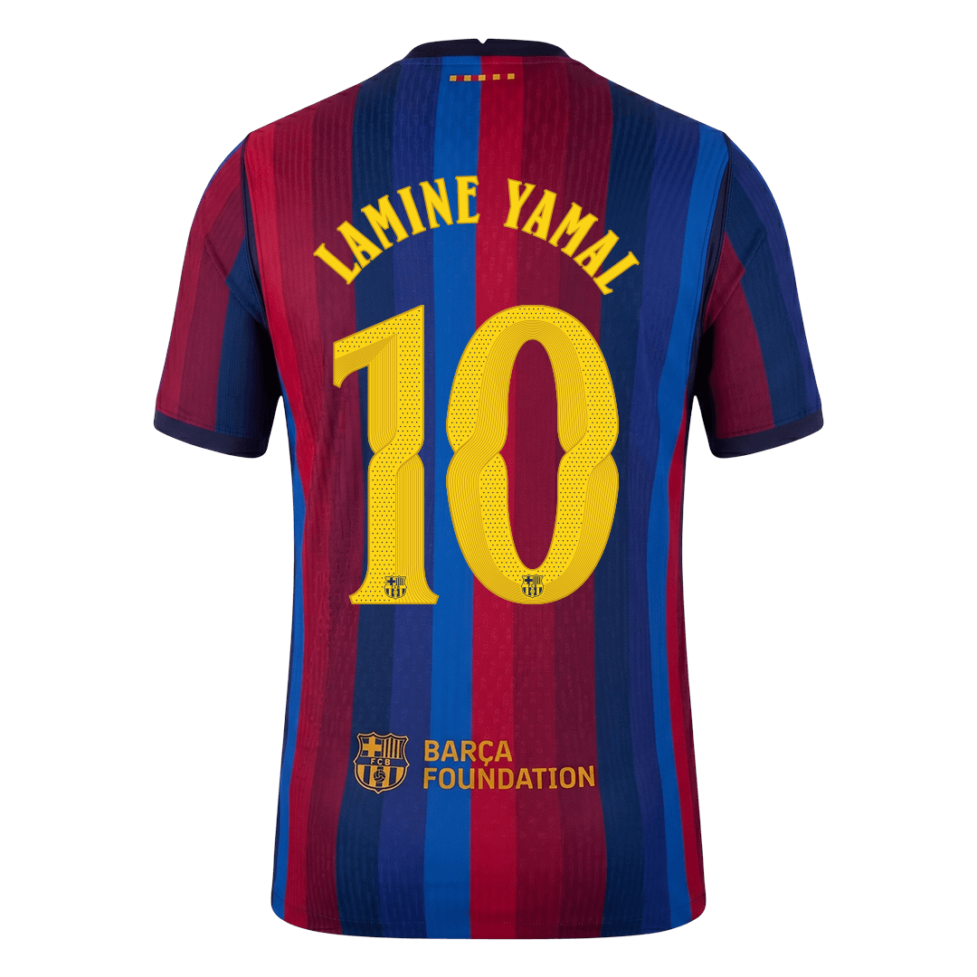 Barcelona Home Jersey 2026/27 - LAMINE YAMAL #10 - UCL (Player Version)