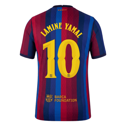 Barcelona Home Jersey 2026/27 - LAMINE YAMAL #10 - UCL (Player Version)