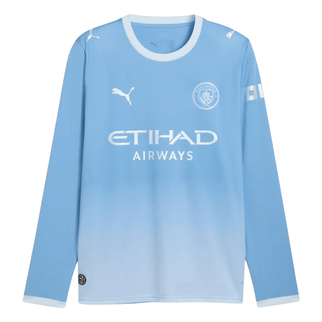 Manchester City Home Long Sleeve Jersey 2026/27