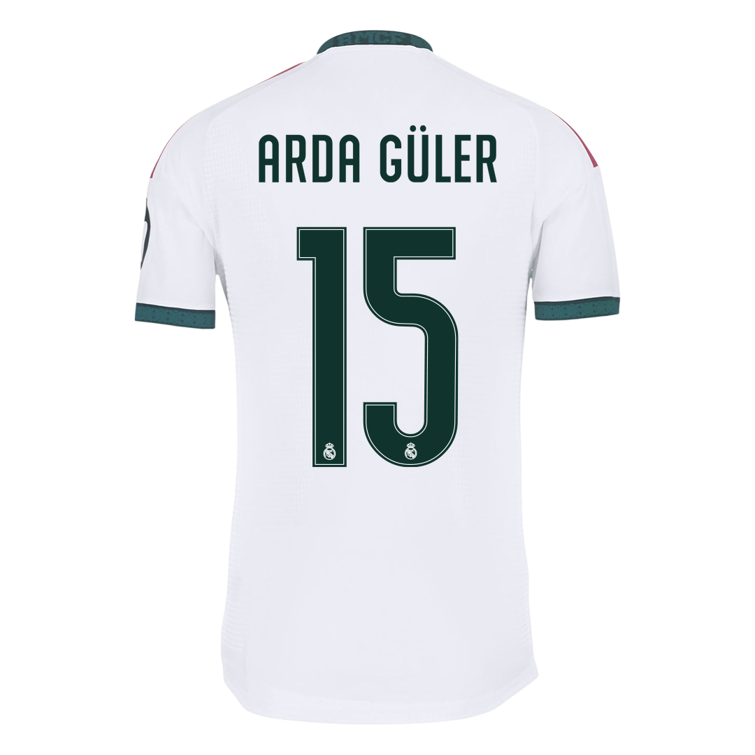 Real Madrid Home Jersey 2026/27 - ARDA GÜLER #15 (Player Version)