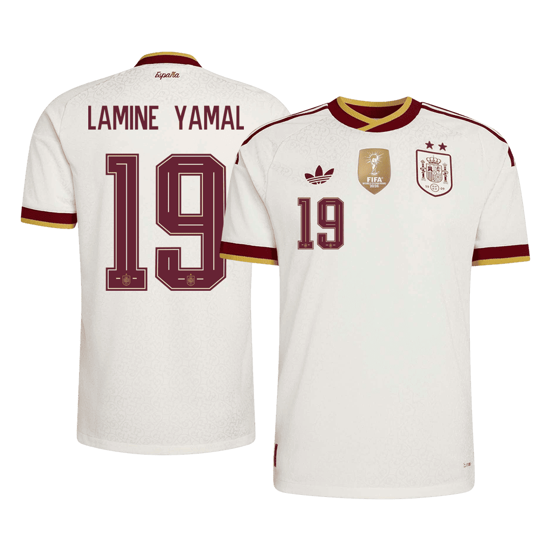 [Champion Edition] Spain World Cup Away Jersey 2026 - LAMINE YAMAL #19 (Player Version)