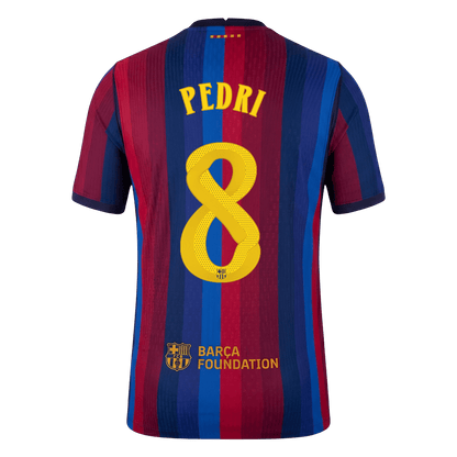 Barcelona Home Jersey 2026/27 - PEDRI #8 - UCL (Player Version)