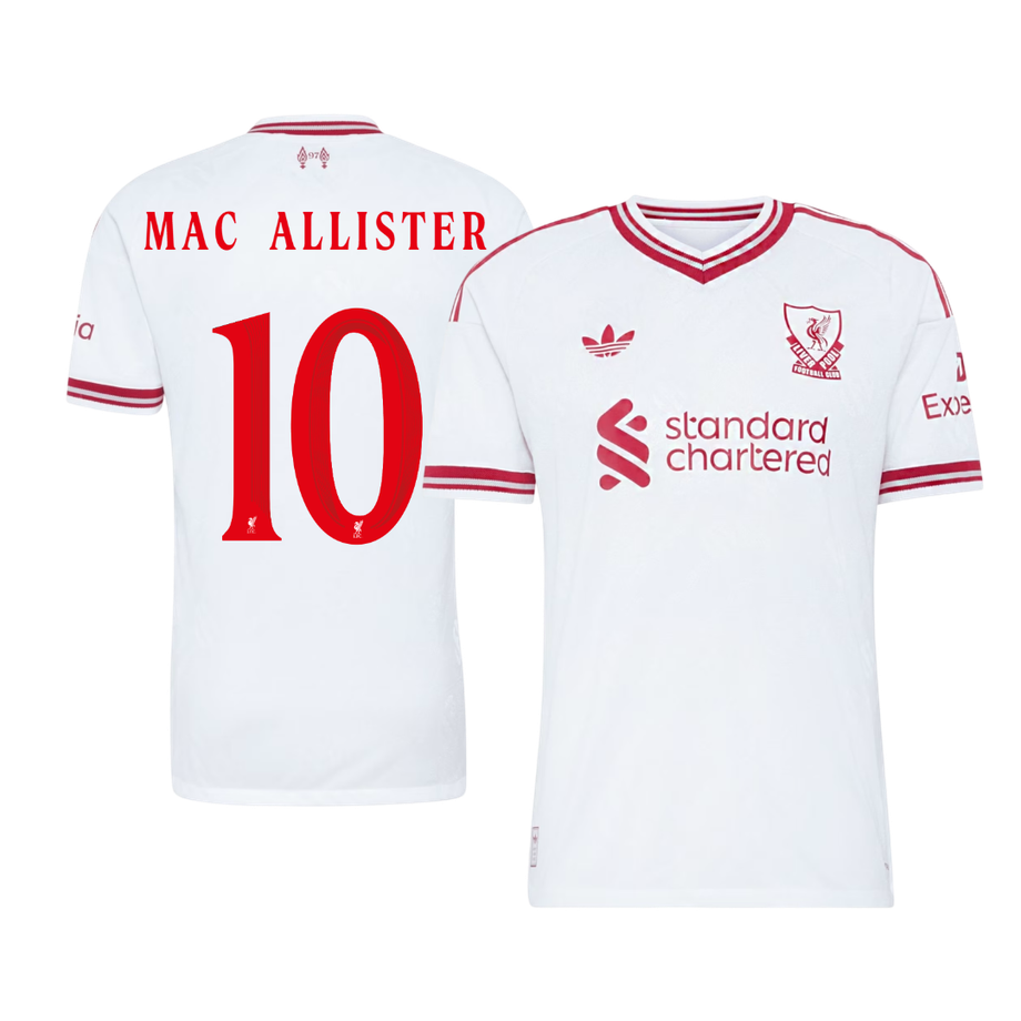 Liverpool Away Jersey 2026/27 - MAC ALLISTER #10 (Player Version)