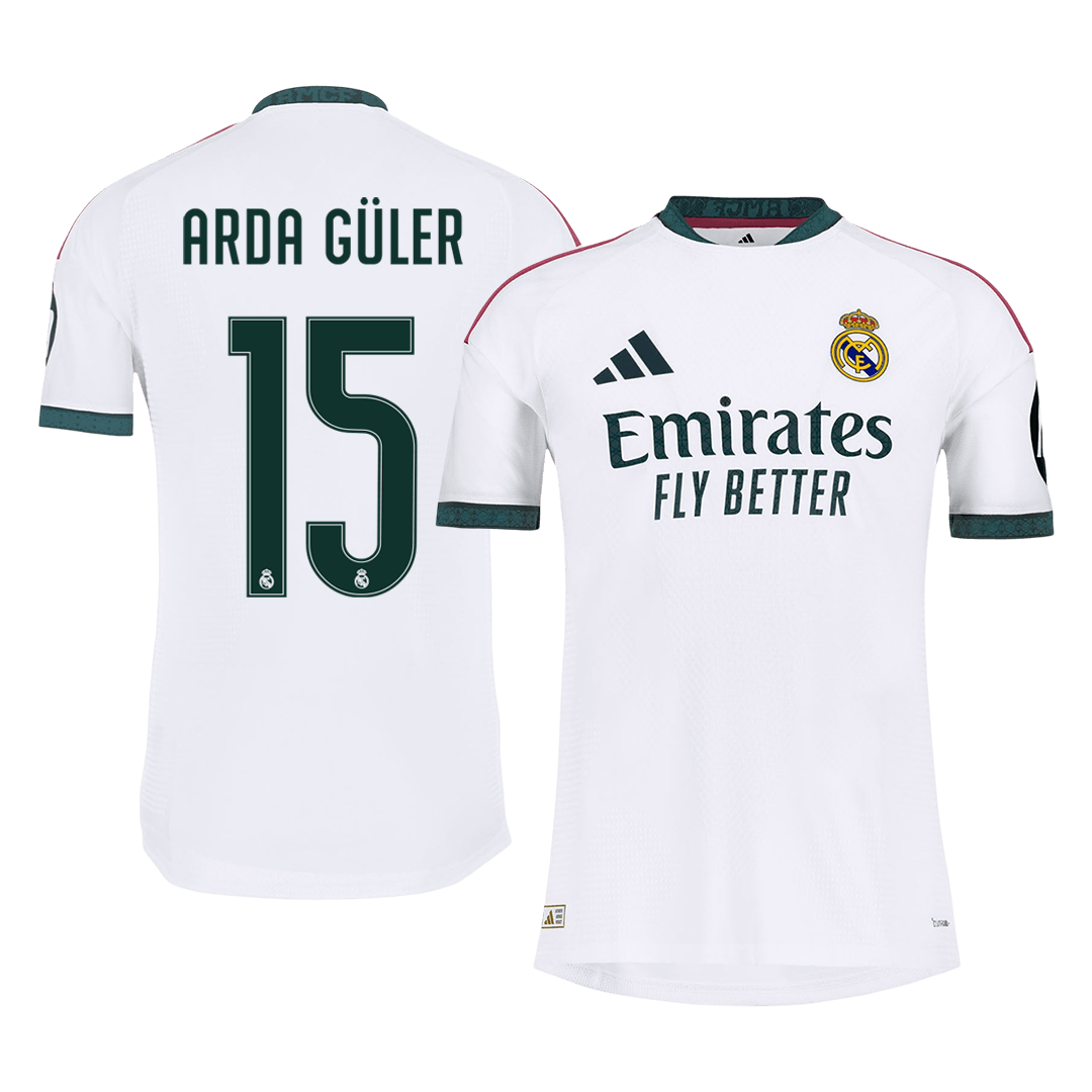 Real Madrid Home Jersey 2026/27 - ARDA GÜLER #15 (Player Version)