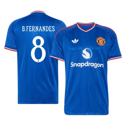 Manchester United Away Jersey 2026/27 - B. FERNANDES #8 - UCL (Player Version)