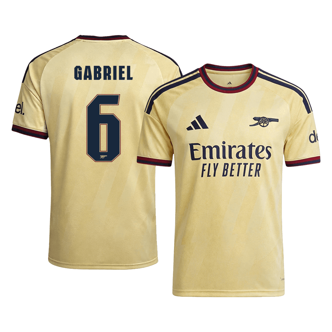 Arsenal Third Away Jersey 2026/27 - GABRIEL #6 - UCL (Player Version)