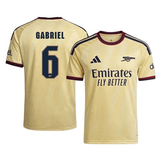 Arsenal Third Away Jersey 2026/27 - GABRIEL #6 - UCL (Player Version)