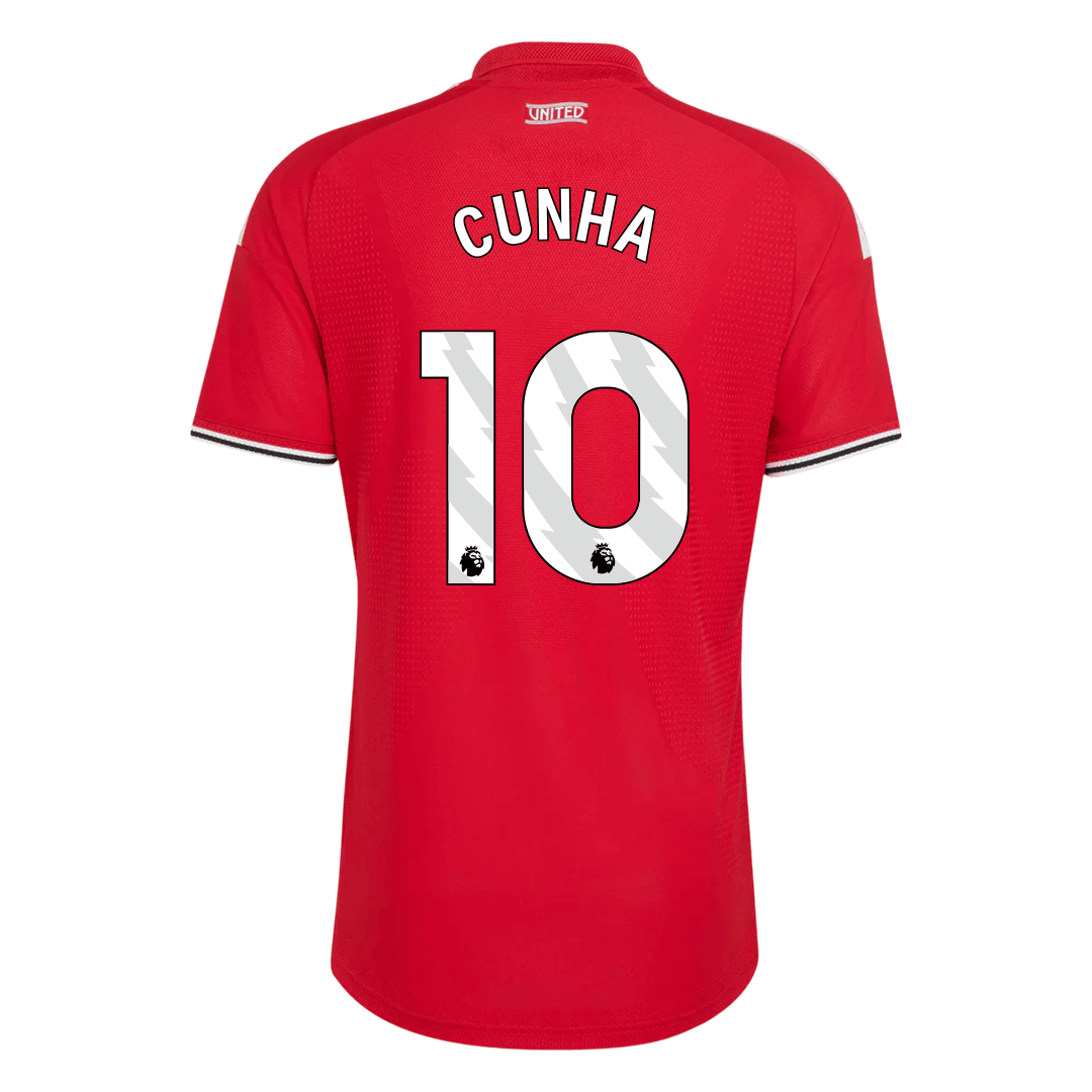 Manchester United Home Jersey 2026/27 - CUNHA #10 (Player Version)