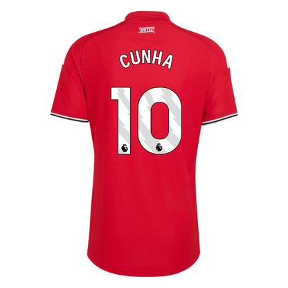 Manchester United Home Jersey 2026/27 - CUNHA #10 (Player Version)