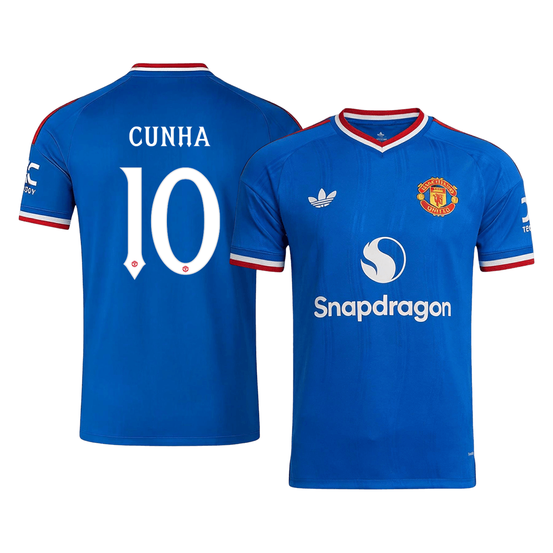 Manchester United Away Jersey 2026/27 - CUNHA #10 - UCL