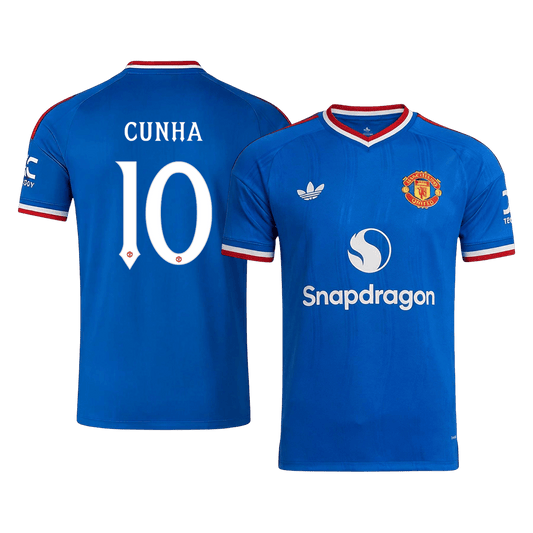 Manchester United Away Jersey 2026/27 - CUNHA #10 - UCL