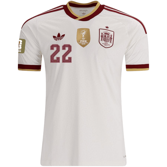 [Champion Edition] Spain World Cup Away Jersey 2026 - CUBARSÍ #22