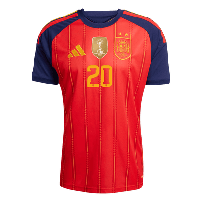 [Champion Edition] Spain World Cup Home Jersey 2026 - PEDRI #20