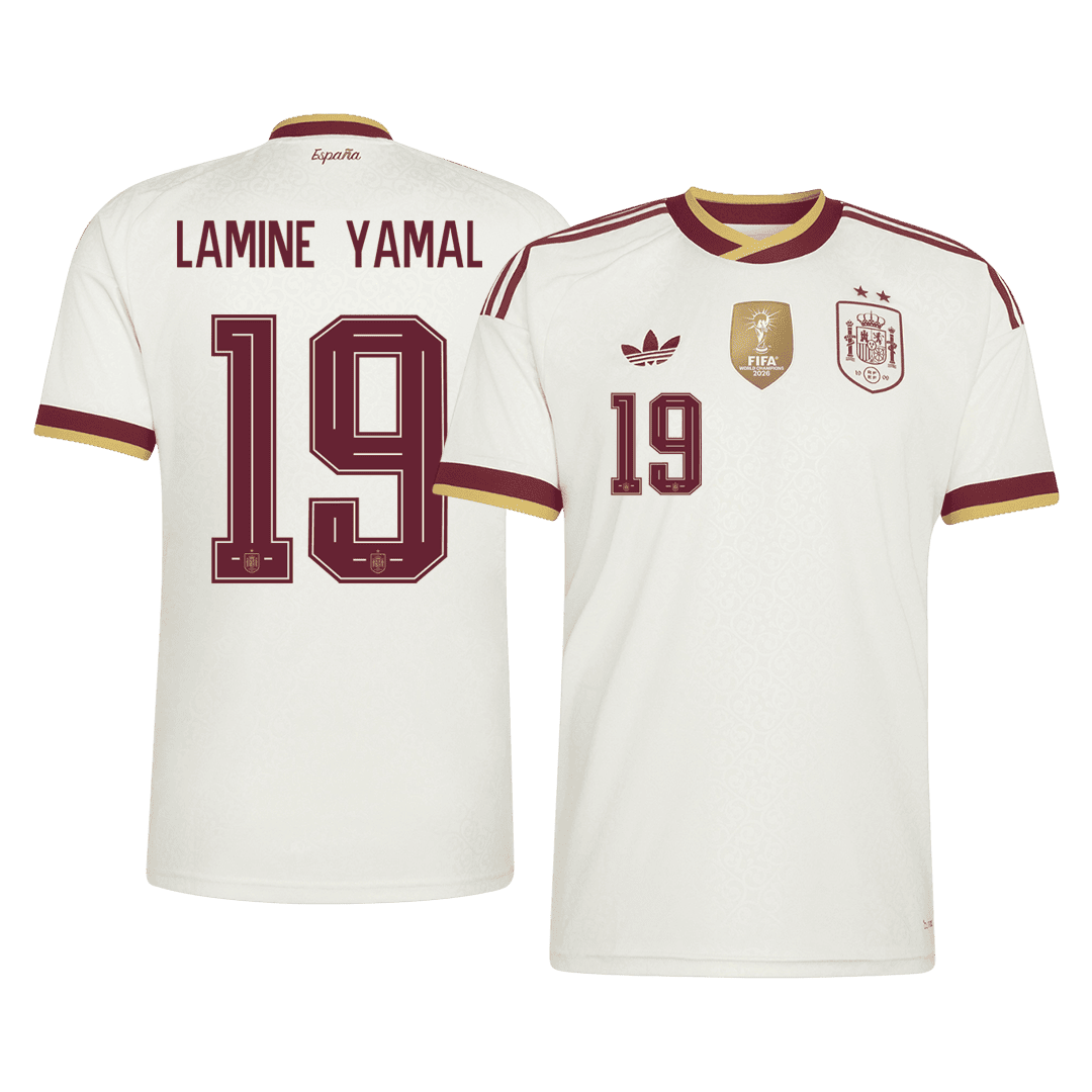 [Champion Edition] Spain World Cup Away Jersey 2026 - LAMINE YAMAL #19