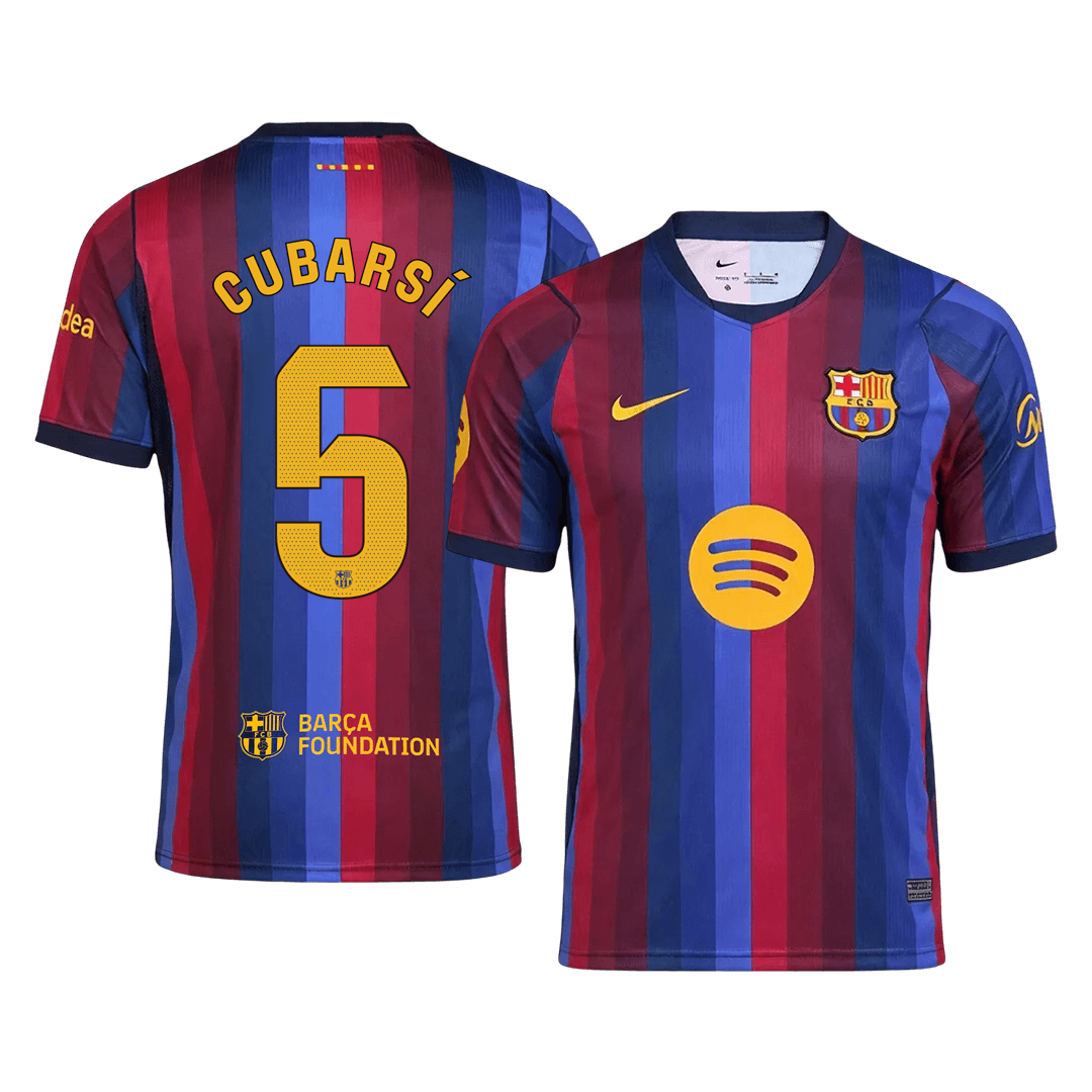 Barcelona Home Jersey 2026/27 - CUBARSÍ #5