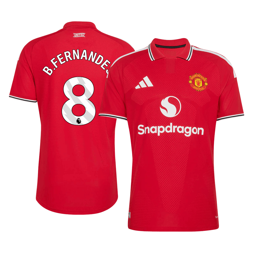 Manchester United Home Jersey 2026/27 - B. FERNANDES #8 (Player Version)
