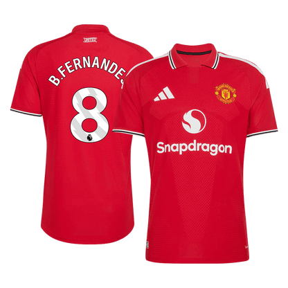 Manchester United Home Jersey 2026/27 - B. FERNANDES #8 (Player Version)