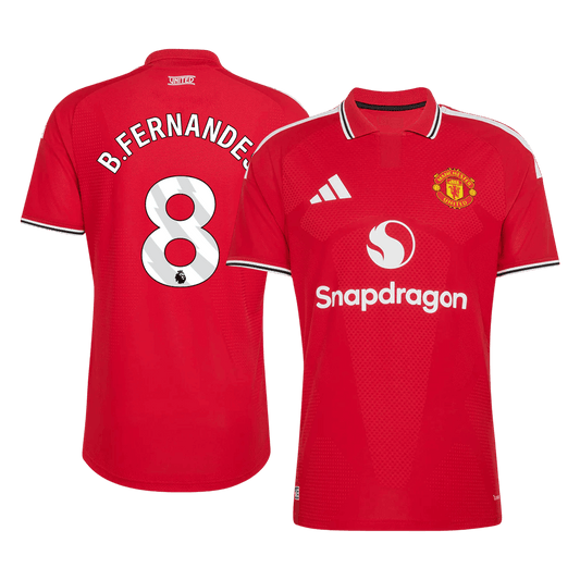 Manchester United Home Jersey 2026/27 - B. FERNANDES #8 (Player Version)