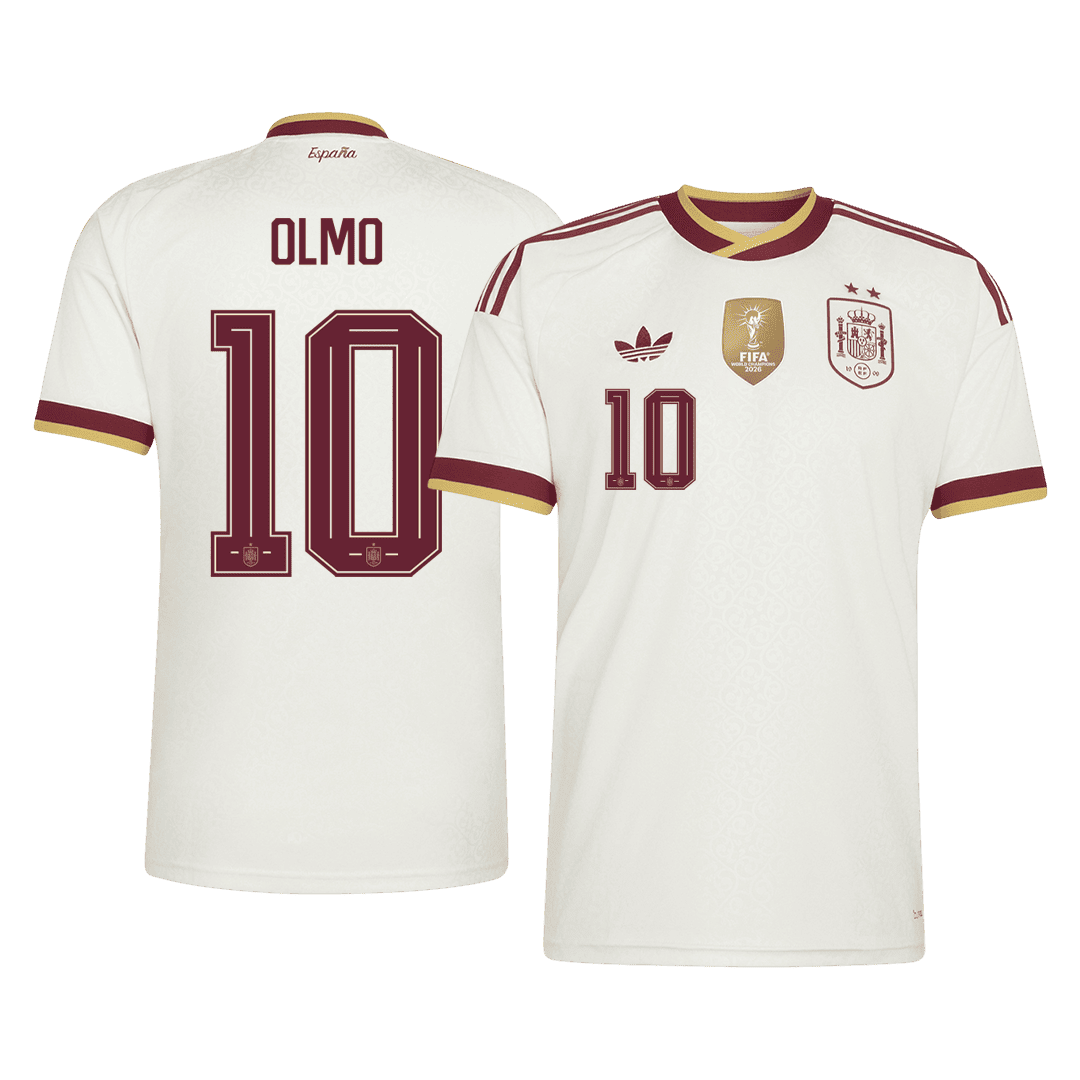 [Champion Edition] Spain World Cup Away Jersey 2026 - OLMO #10