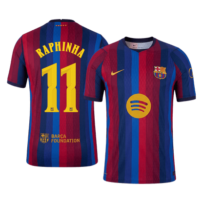 Barcelona Home Jersey 2026/27 - RAPHINHA #11 - UCL (Player Version)