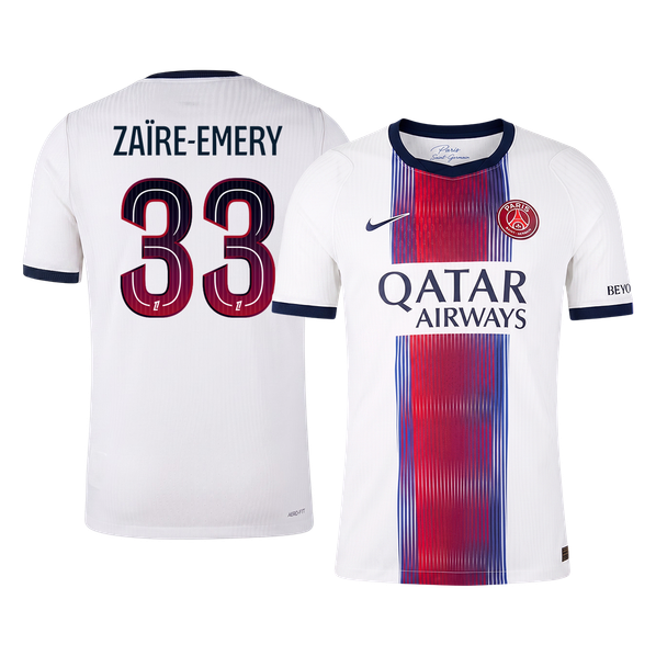 PSG Away Jersey 2026/27 - ZAÏRE-EMERY #33 (Player Version)