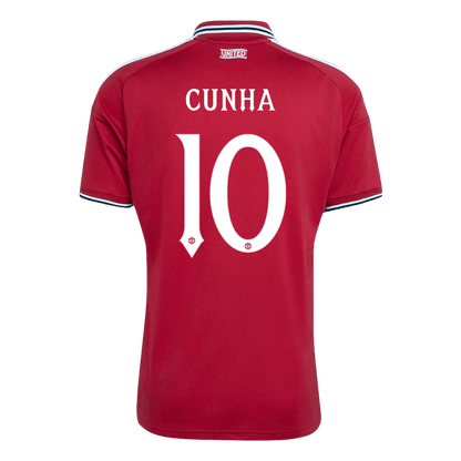 Manchester United Home Jersey 2026/27 - CUNHA #10 - UCL