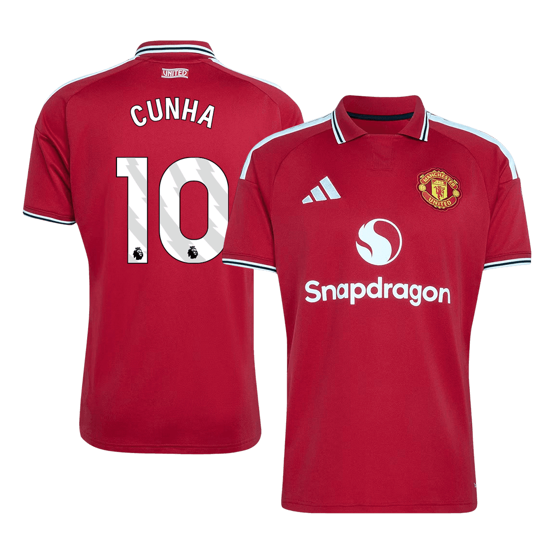 Manchester United Home Jersey 2026/27 - CUNHA #10