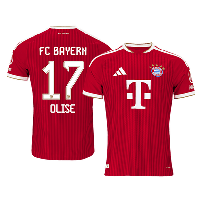 Bayern Munich Home Jersey 2026/27 - OLISE #17 (Player Version)