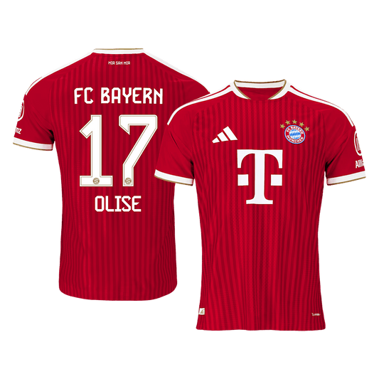 Bayern Munich Home Jersey 2026/27 - OLISE #17 (Player Version)