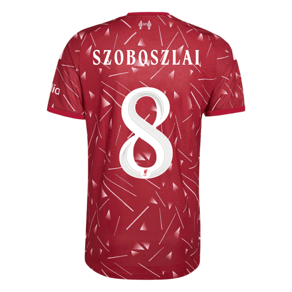 Liverpool Home Jersey 2026/27 - SZOBOSZLAI #8 (Player Version)