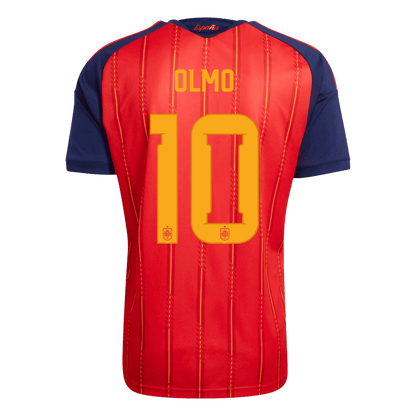 [Champion Edition] Spain World Cup Home Jersey 2026 - OLMO #10