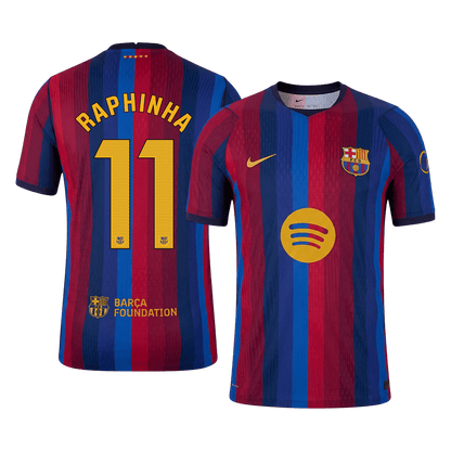 Barcelona Home Jersey 2026/27 - RAPHINHA #11 (Player Version)